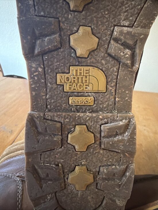The North Face Bridgeton Chukka Boots Mens 11.5Brown Leather Ankle Top NF0A2T4B main image 2
